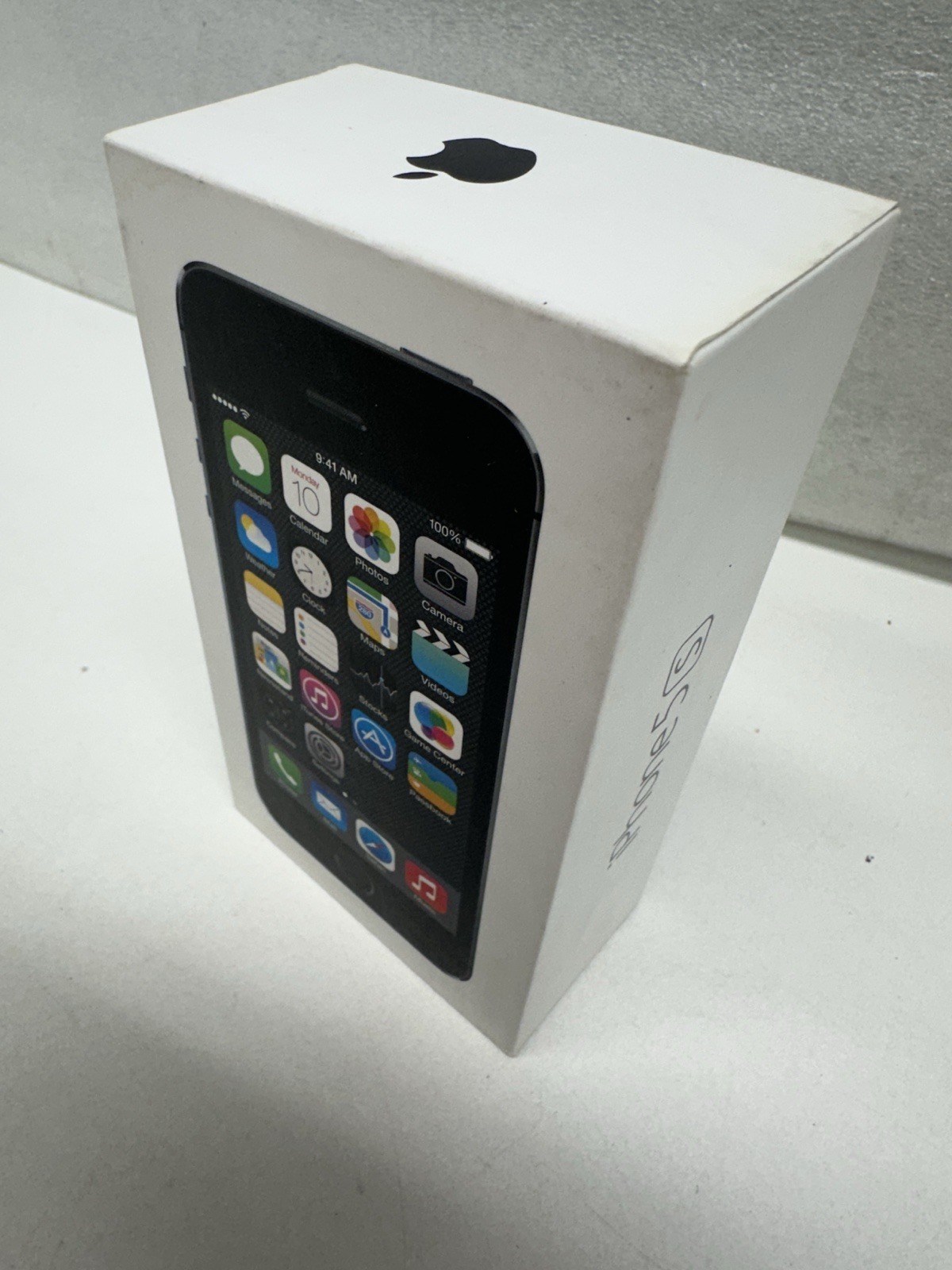 BOX ONLY Original Apple iPhone 5s in Space Gray 16Gb