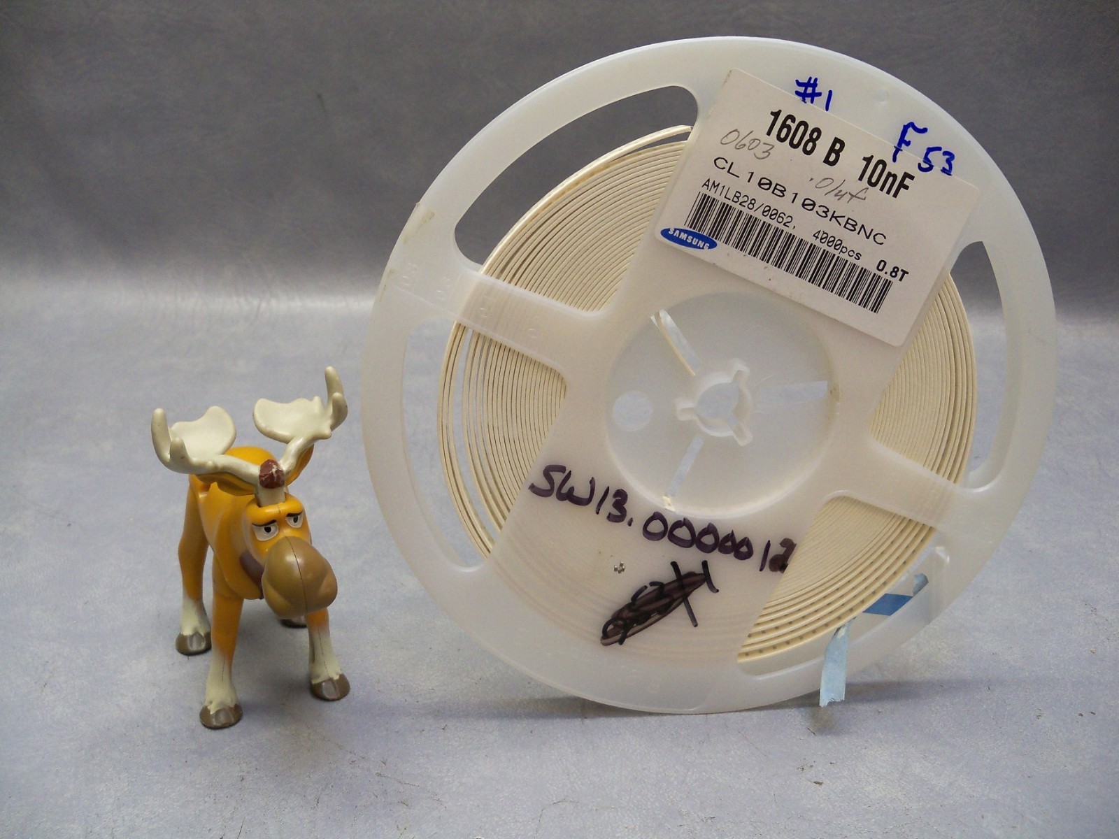 CL10B103KBNC CAPACITOR CERAMIC MULTILAYER 0.01 UF Samsung 2000 piece reel