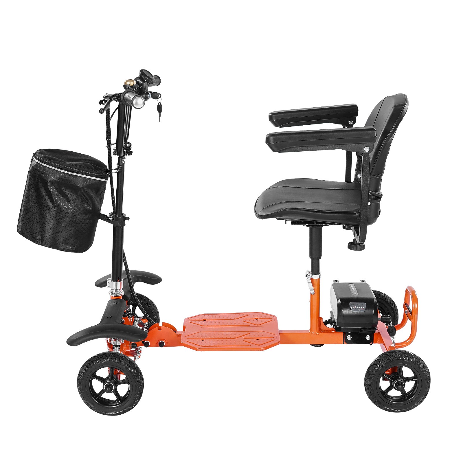 Folding Mobility Scooter for Adults, 265LBS Loading Electric Mobility Scooter