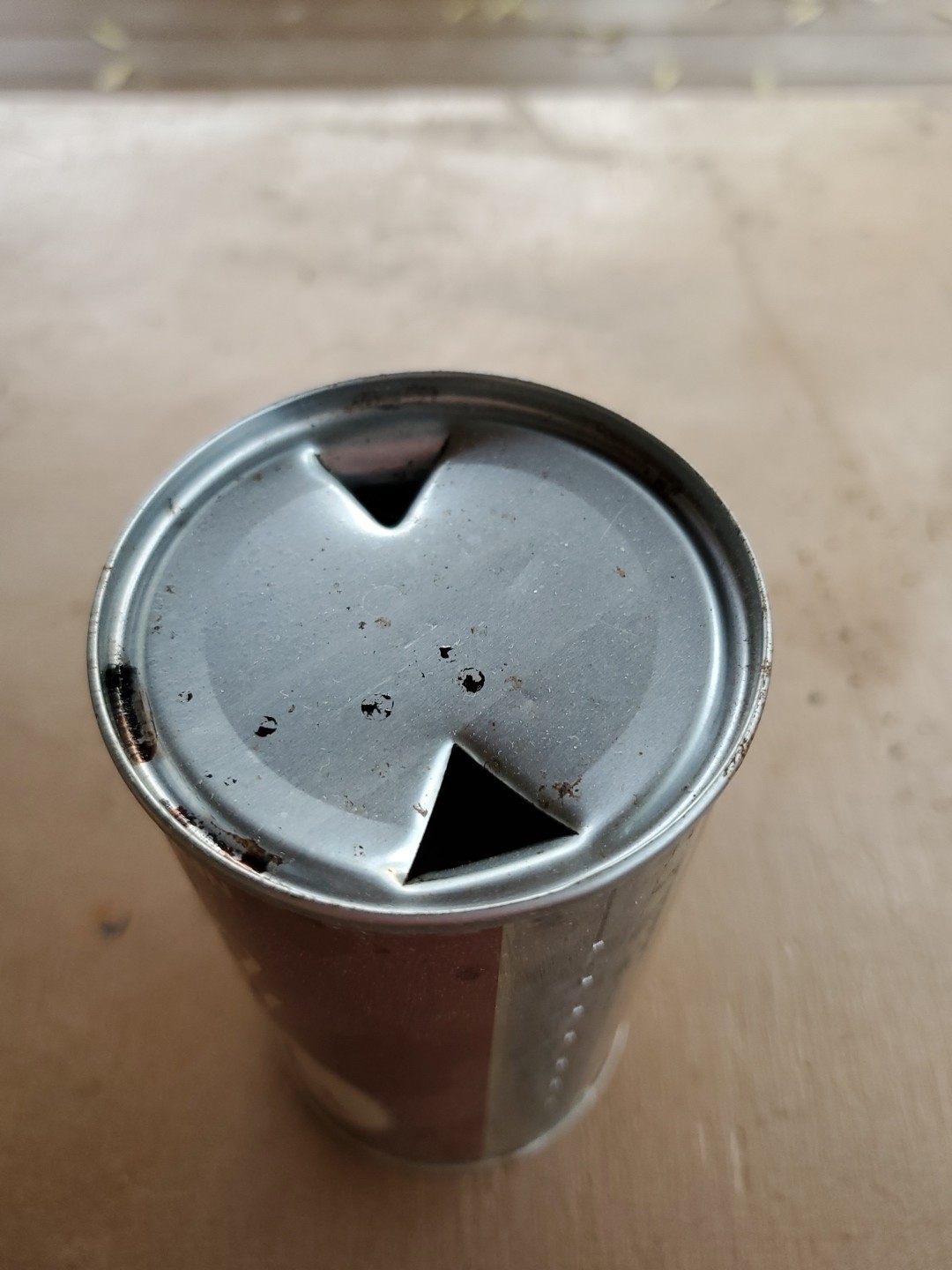 HAPPY TIME ROOT BEER Vintage Flat Top Soda Can