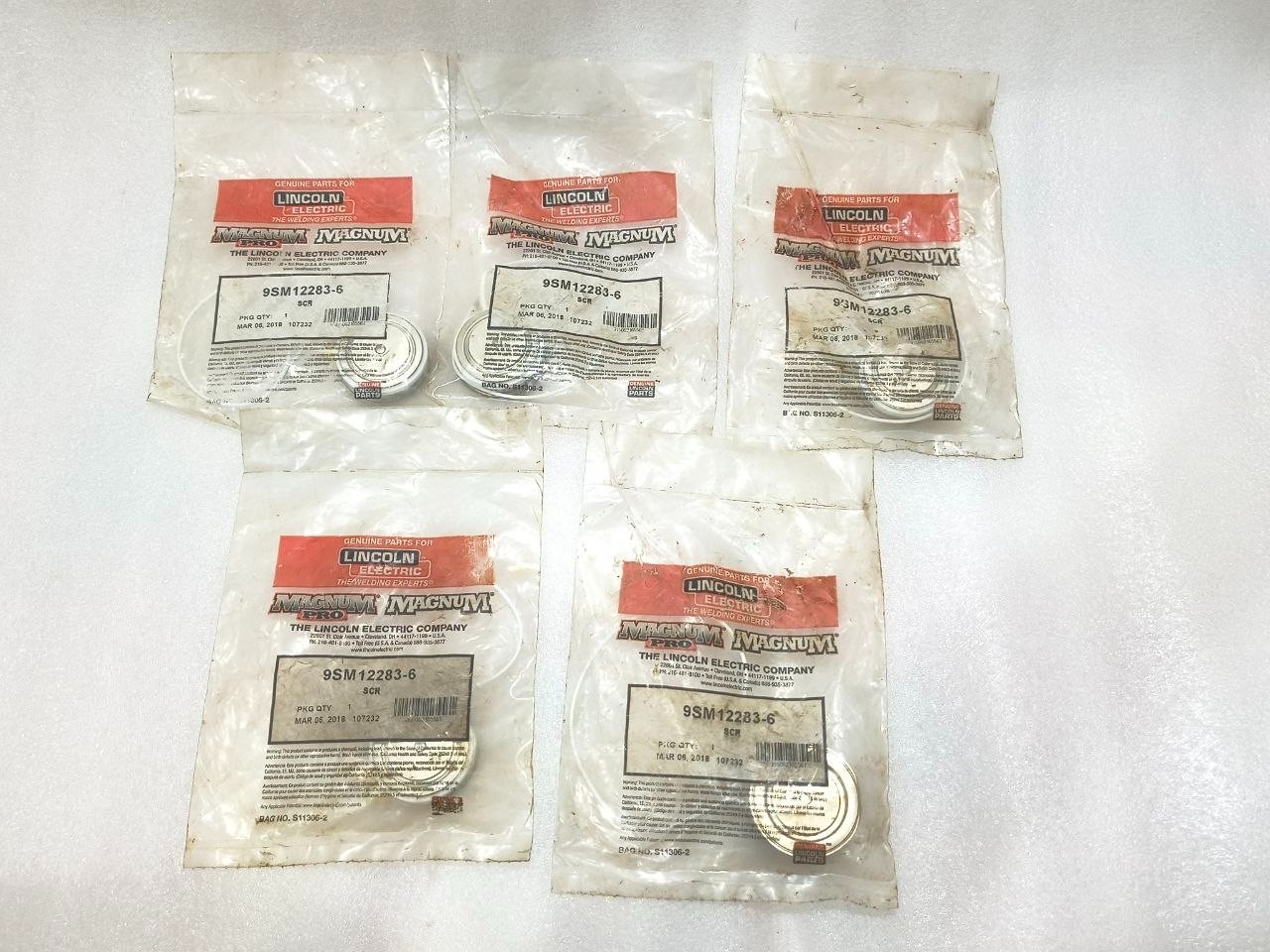 NEW GENUINE LINCOLN ELECTRIC SCR THYRISTOR 9SM12283-6 /M-12283-6 (LOT OF 5 PCS)