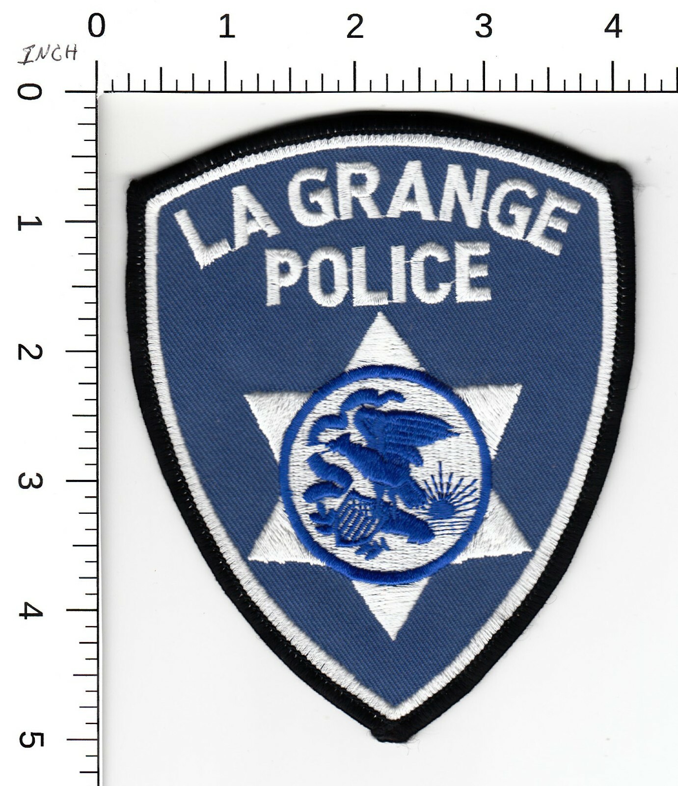LA GRANGE ILLINOIS IL POLICE PATROL COLLECTIBLE PATCH (OLDER ISSUE, 1970-2001)