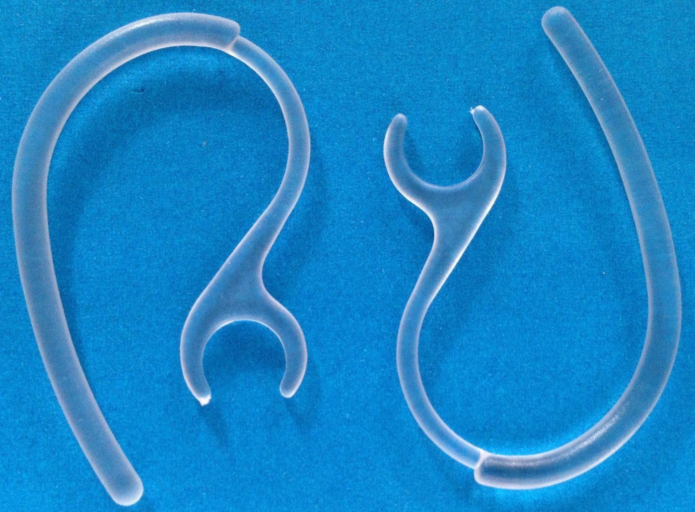 2  Clear Earhooks for Emerson Bluetooth EM227 EM228 WM EM-277 EM-228 Clip Loop