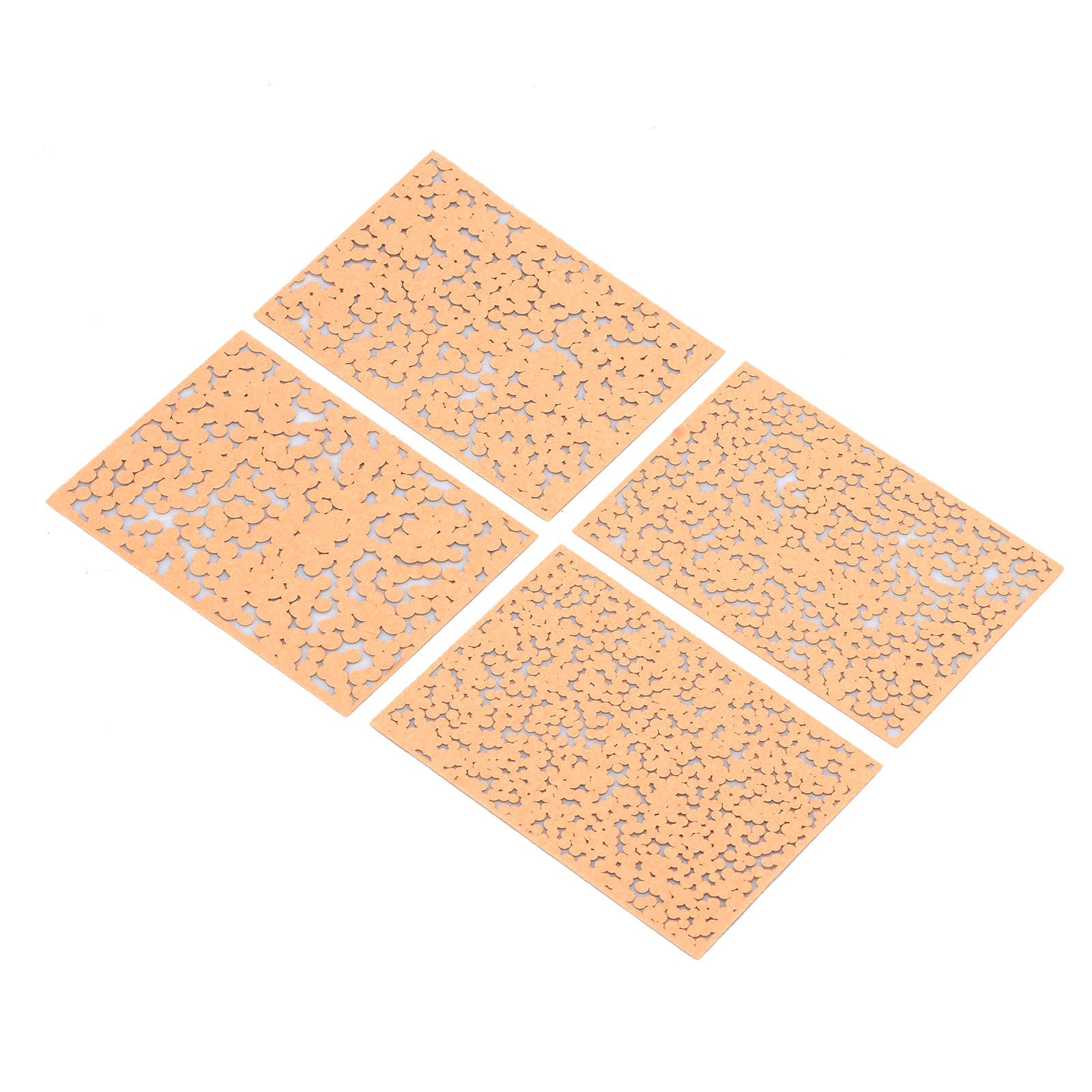 4Pcs/Set 1/32 1/35 Ambush Camouflage Leakage Spray Stencil Template Paper kk