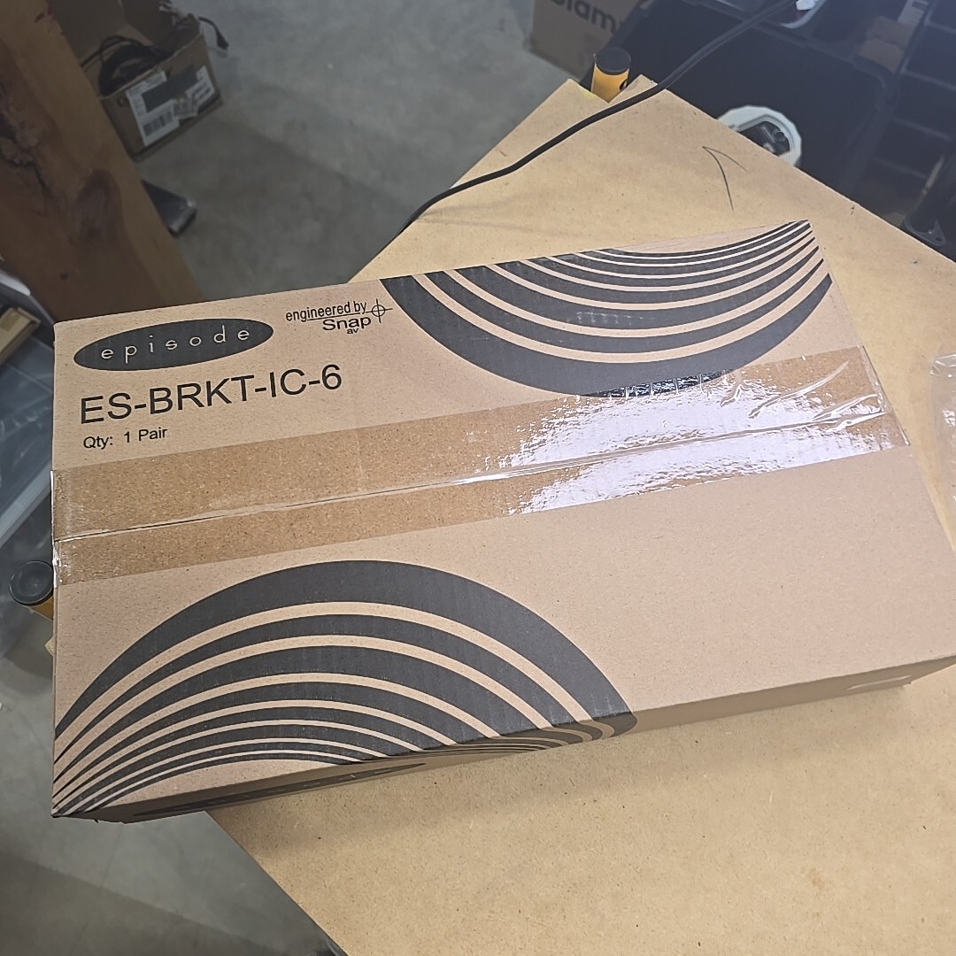 Episode ES-BRKT-IC-6 Speaker Brackets for 6.5 " In Ceiling Speakers
