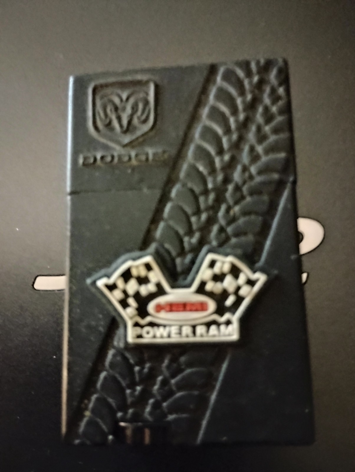 Dodge Ram Hemi Lighter with Racing Flags