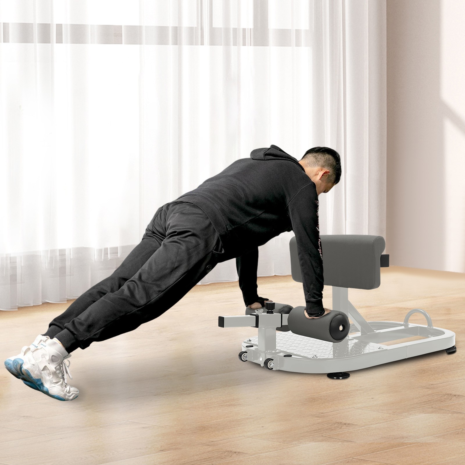Multi-Function Deep Squat Bench, Home Gym Workout Station Leg Exercise Machine!