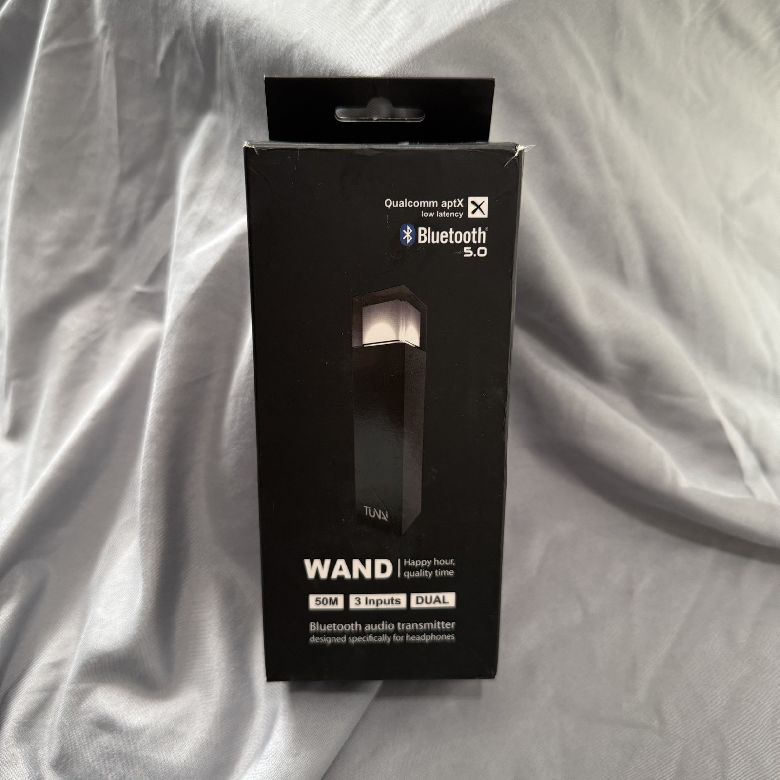 Wand aptX Low Latency Long Range Bluetooth Transmitter - Wireless Audio BT 5.0