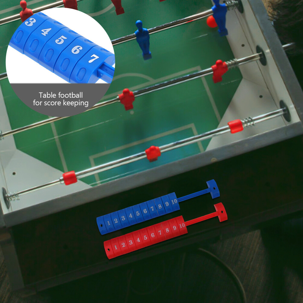 2Pcs Foosball Scoreboard Scoring Units Counters Markers Desktop