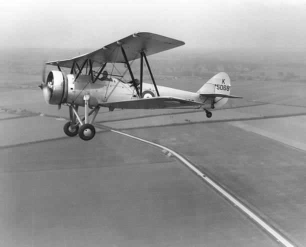 Avro Prefect 1938 Old Aviation Photo