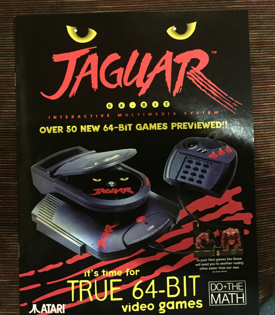 CATALOG/BROCHURE Atari Jaguar NEW Original! 14 Pages