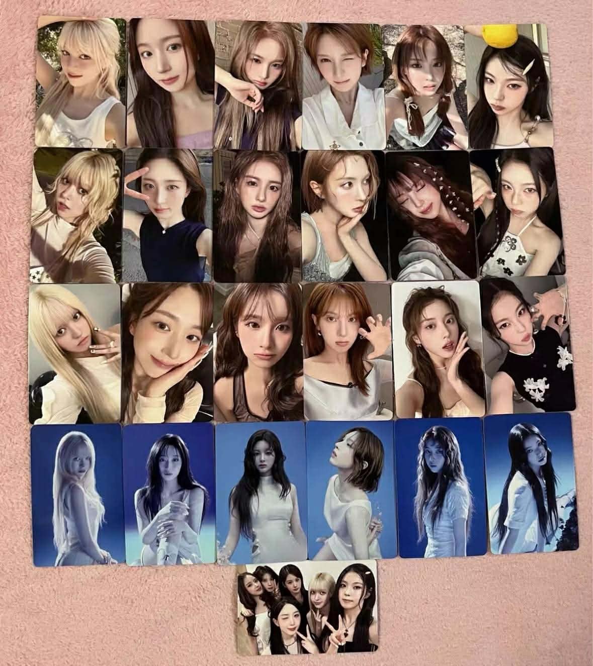 [FULL SET] NMIXX 1ST FULL ALBUM BLUE VALENTINE QQ MUSIC POB PHOTOCARD