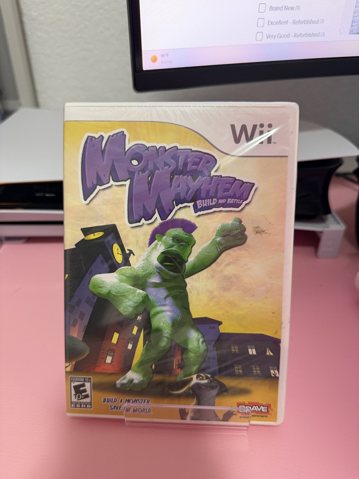 Monster Mayhem | Wii Game | SEALED