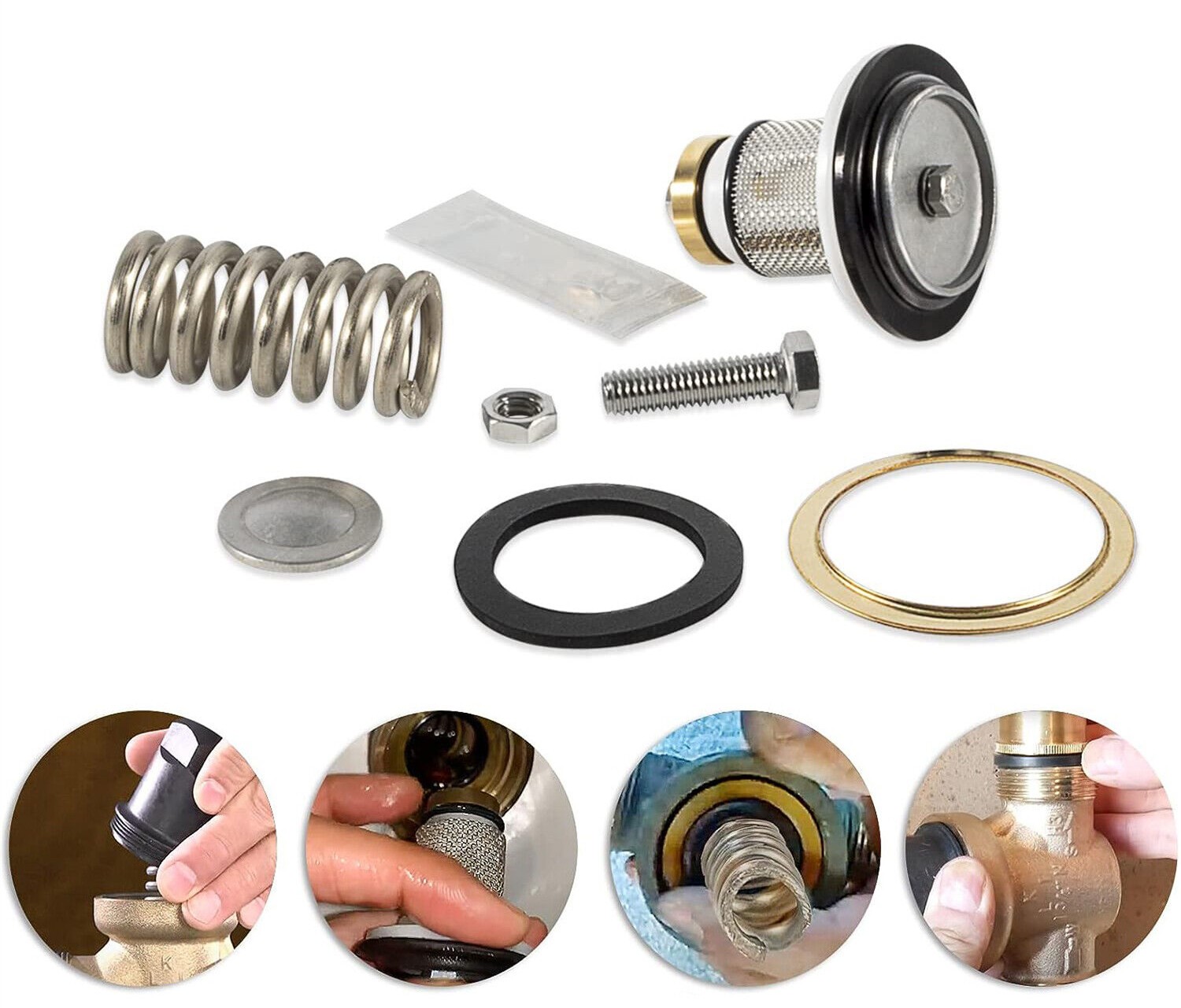 Pressure Reducing Valve Repair Kit RK114-NR3XL for 1-1/4'' Models NR3 and NR3XL