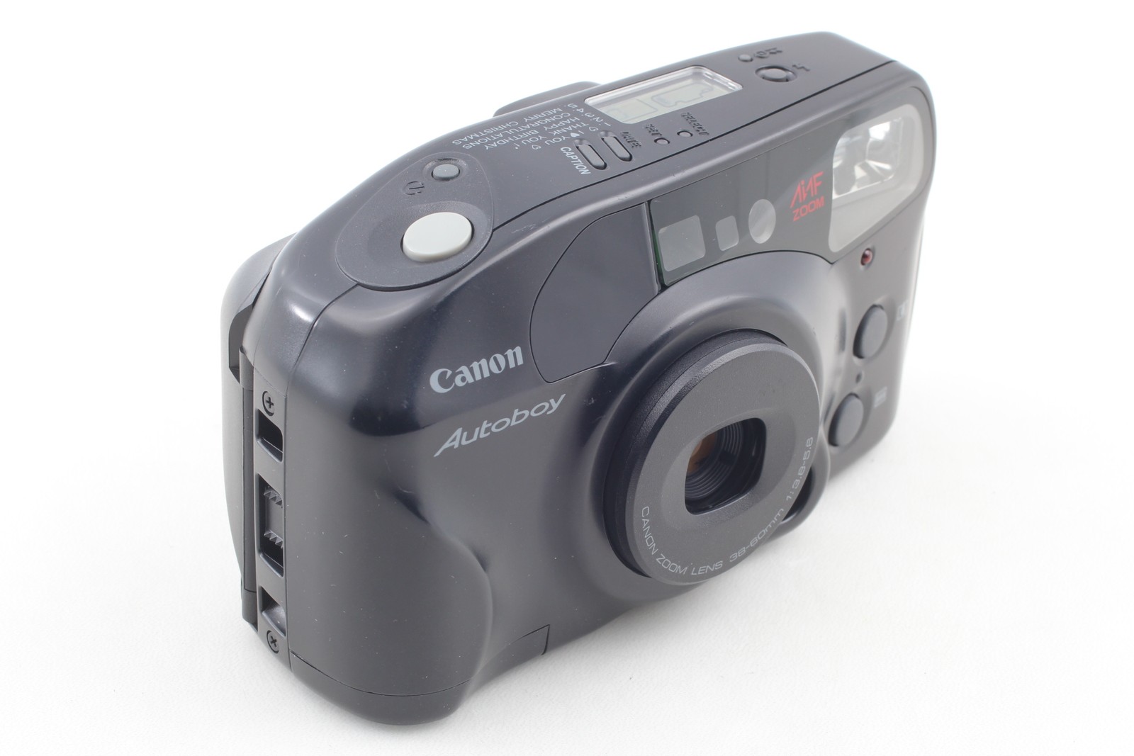 [MINT++] Canon Autoboy AiAF Zoom Black 35mm Point & Shoot Film Camera From JAPAN