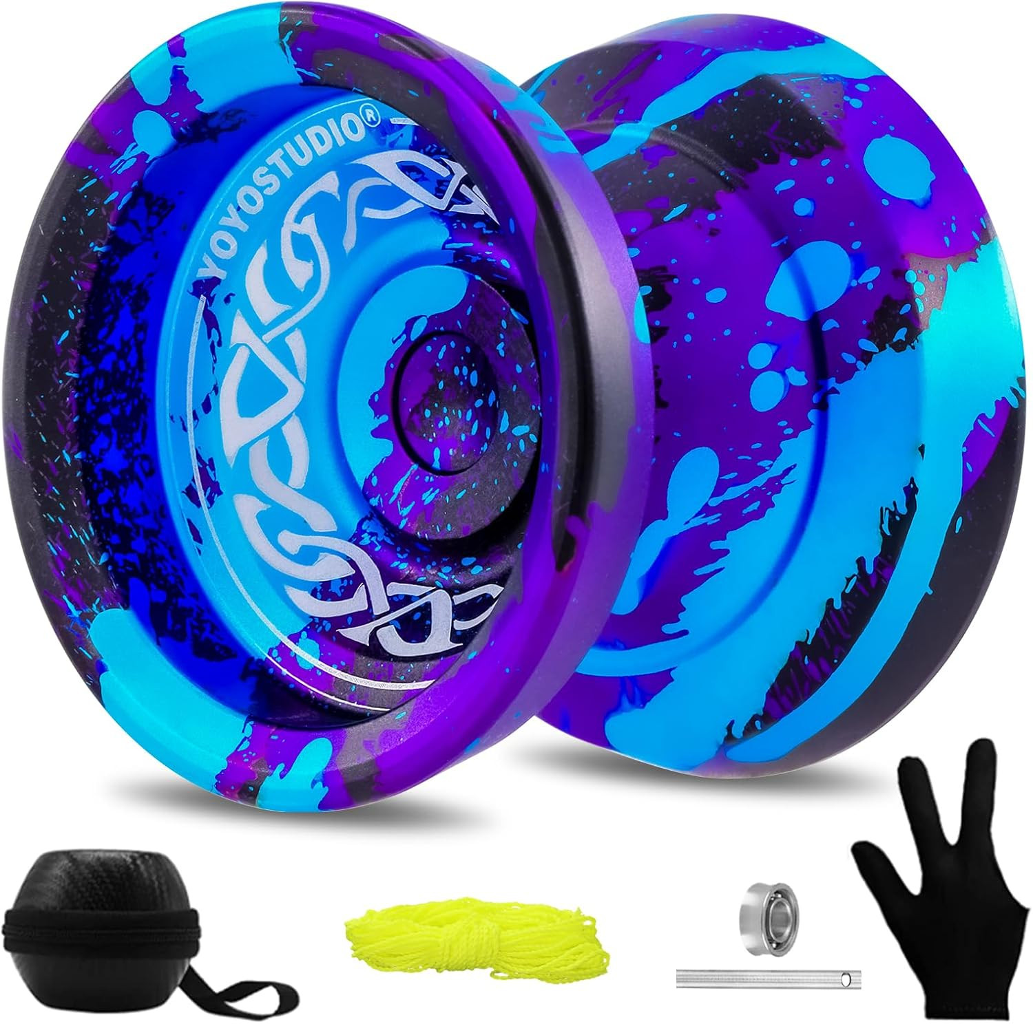 F25 Finger Spin Yoyo Professional Responsive Yoyo for Kids 8-12