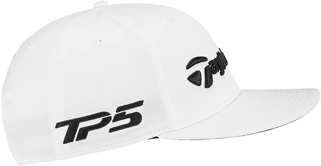 TaylorMade Men's Tour Flatbill Hat Stealth - Snapback - One Size
