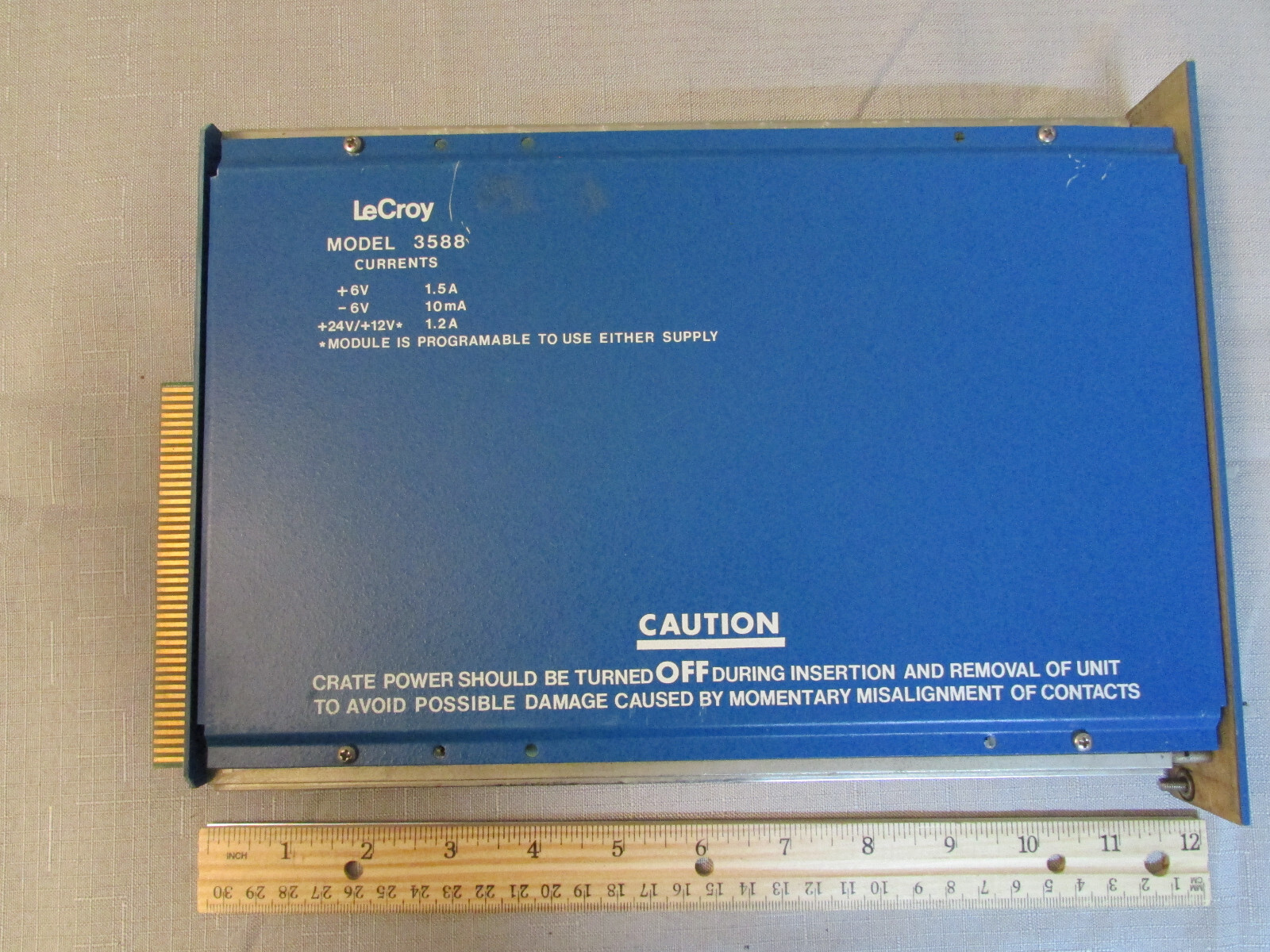 Lecroy 3588 Histogram Memory CAMAC Plugin With MCS No Serial Number
