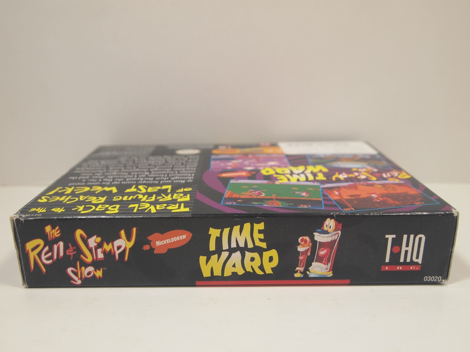The Ren & Stimpy Show Time Warp (Super Nintendo | SNES) Authentic BOX ONLY