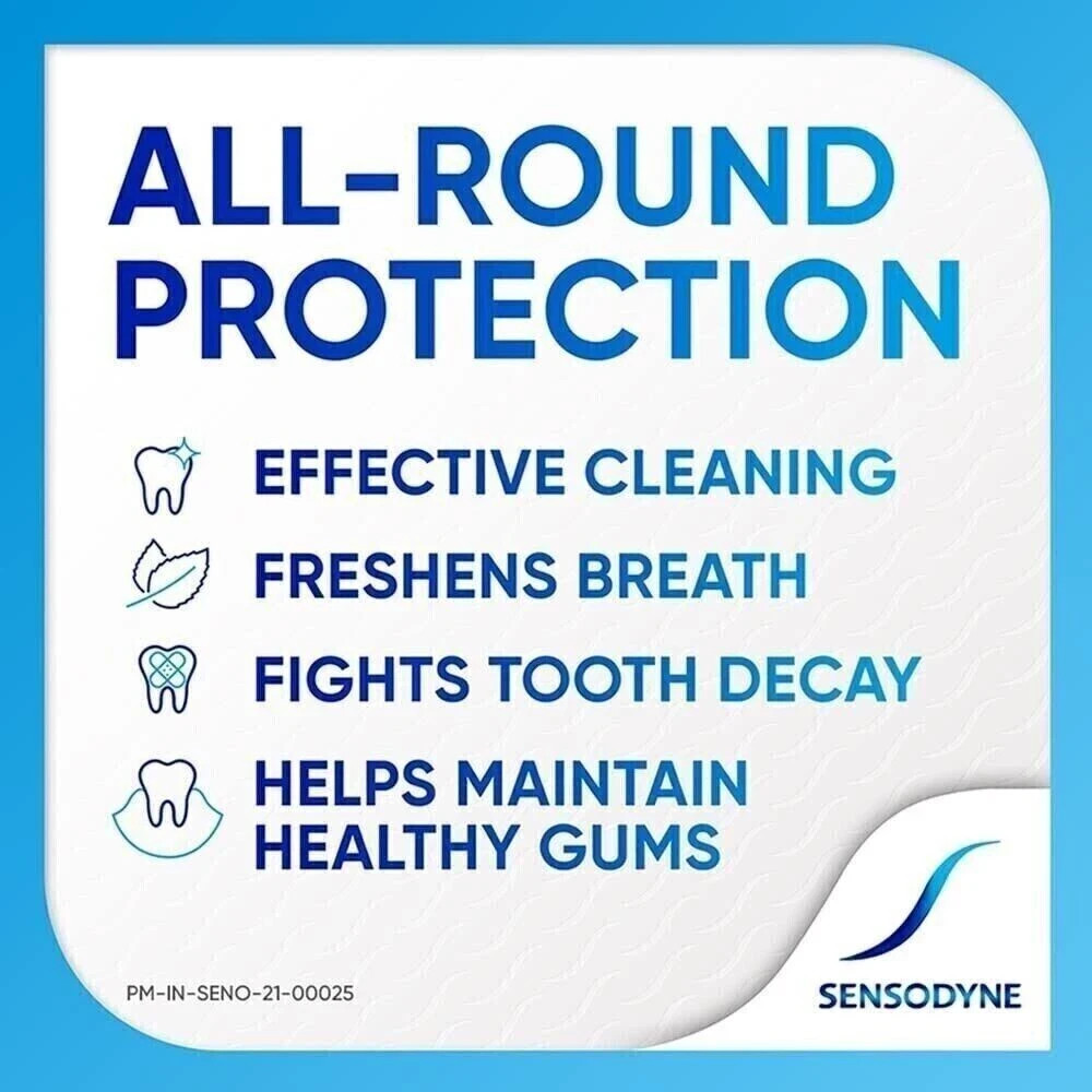 Sensodyne Toothpaste Rapid Relief great Sensitivity manager 🦷 (5x80g) FREE SHIP