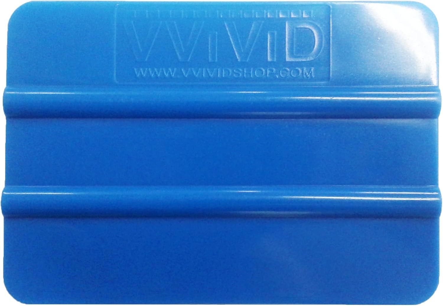 Blue Handheld Vinyl Wrap Applicator Squeee