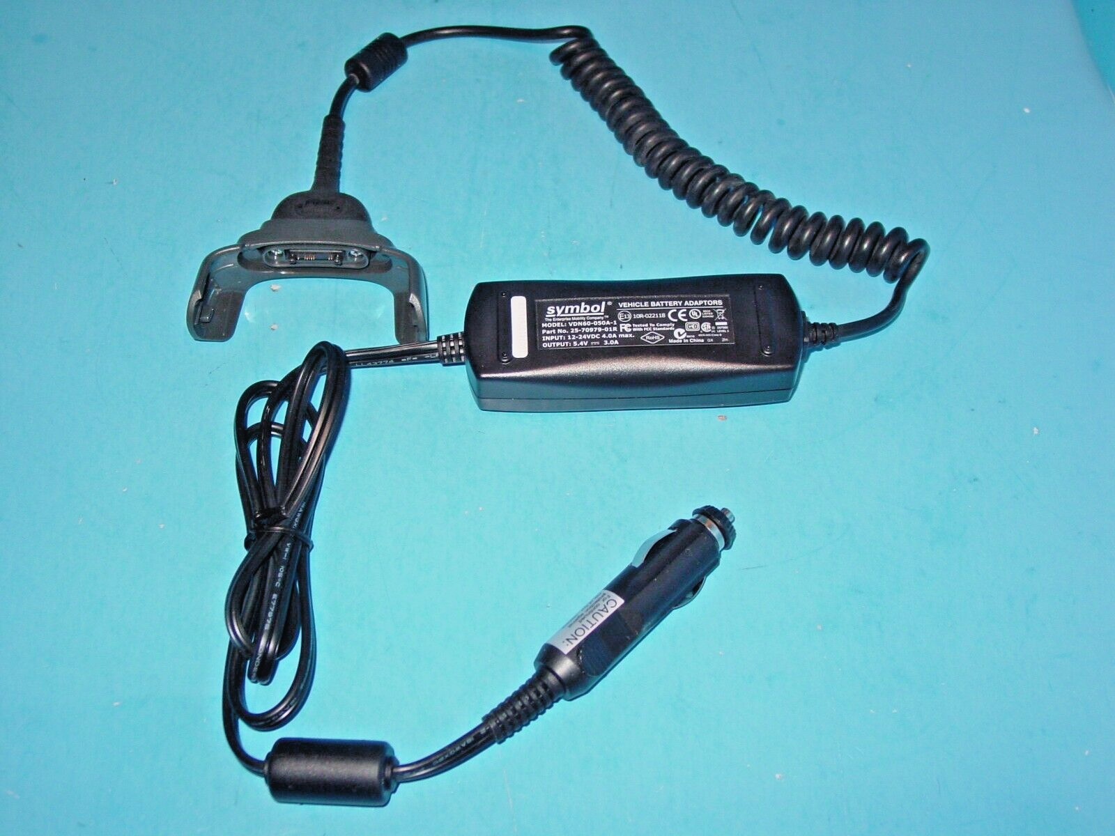 Symbol Motorola Vehicle Charger 25-70979-01R VDN60-050A-1 For MC70 MC75