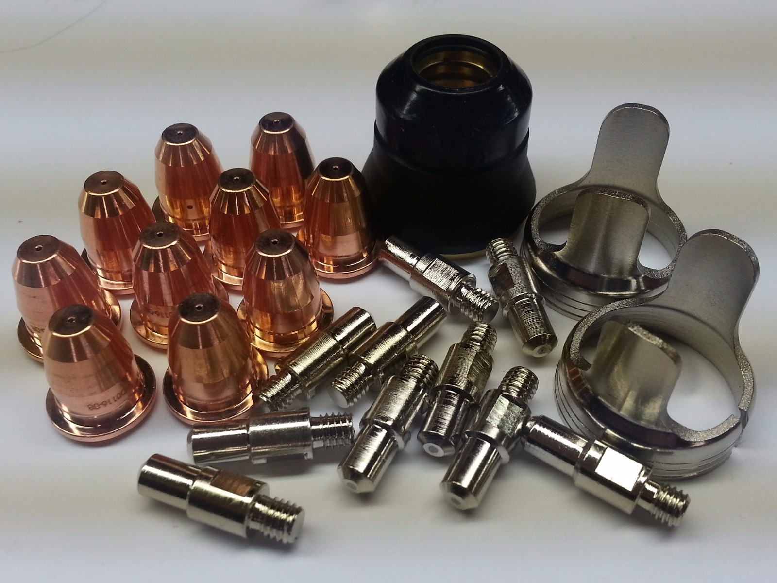 23pc Trafimet S45 Plasma Torch Set + Solid Standoffs, 95136, 97994, 91814 *USA*