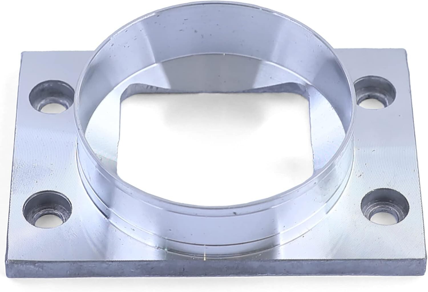 Adapter In 76Mm Plate For Mounting Air Filter Cone Flow Meter