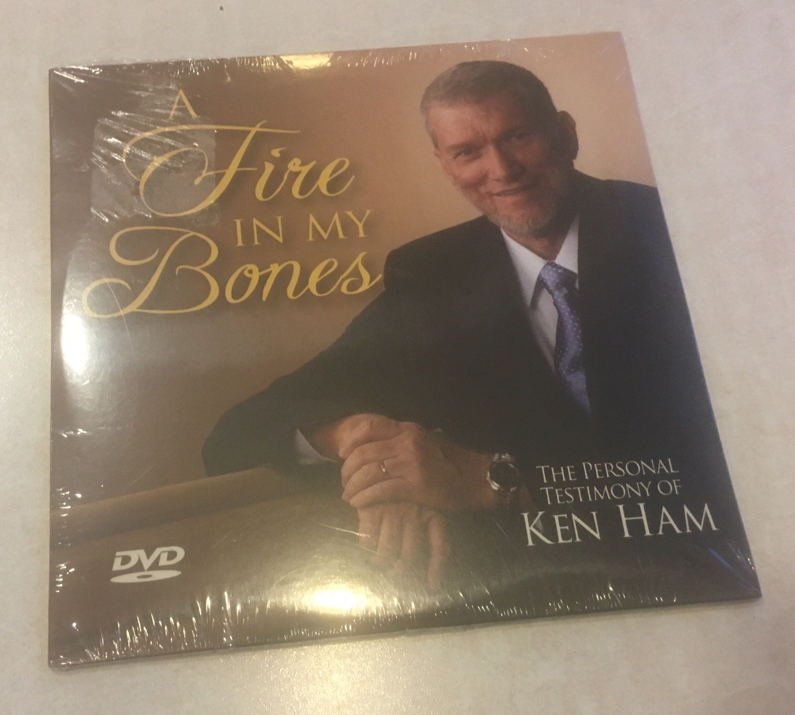 Ken Ham A Fire in My Bones Personal Testimony DVD Answers In Genesis Brand New