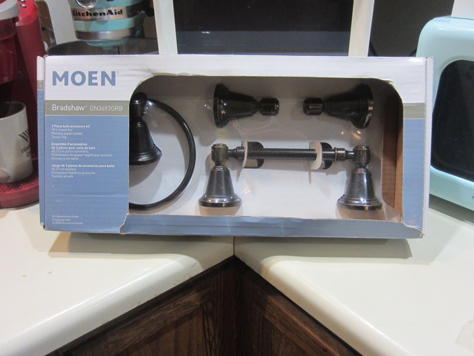 MOEN Bradshaw 18" 3 Piece Bath Accessory Kit - DN3693ORB
