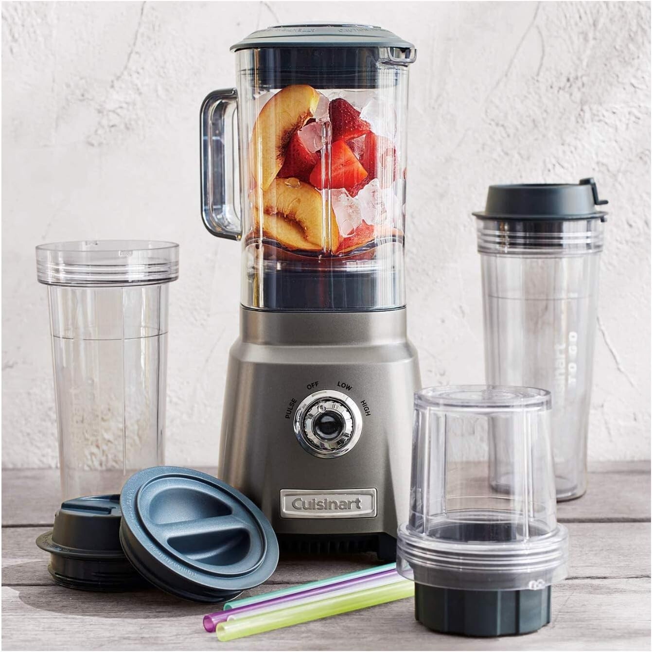 Cuisinart Blender Compact Juicing Hurricane Gunmetal Brand New Open Box 🌀🍹****