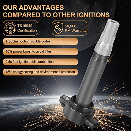 Ignition Coil Pack Fits for Chry 300 Pacifica Sebring Town Country, for Dodge