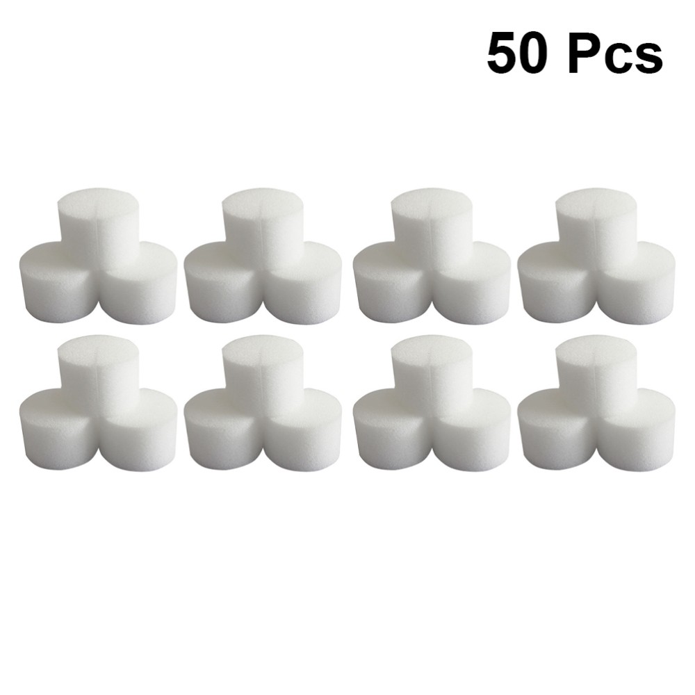 50 PCS Hydroponics Sponge Grow Sponges Cube Gardening Tools Planting