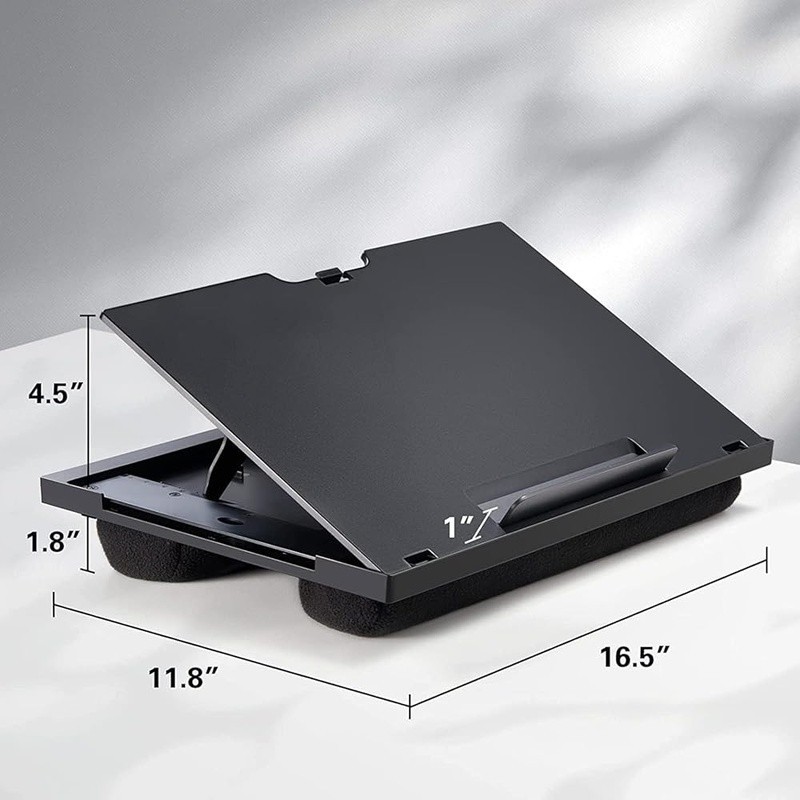 Adjustable Laptop Stand W/ Mouse Pad Portable Multifunctional Lap Desk Comfort