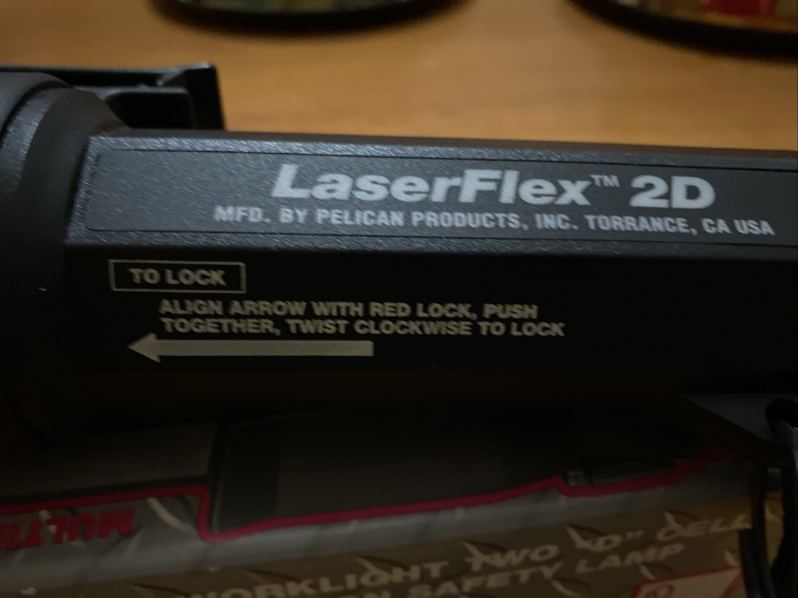 pelican LASER FLEX 2D WORK LIGHT