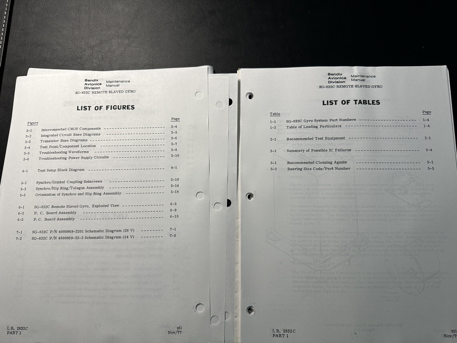 Bendix SG-832C Remote Slaved Gyro Service Manual