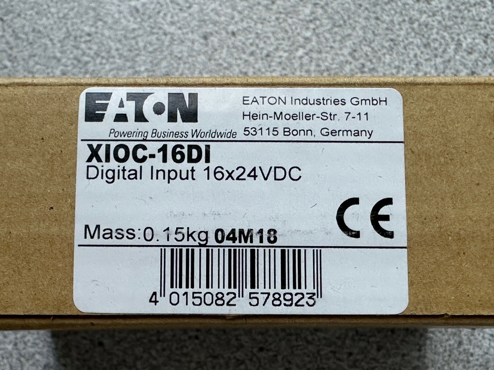 NEW Eaton XIOC-16DI Digital Input 16 Input 24VDC PLC Card Module