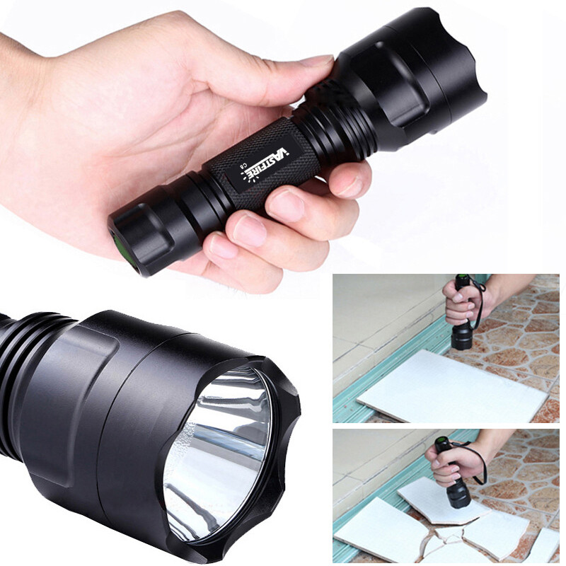 1000yard Green Red LED Flashlight Predator Hunting Light Weapon Gun Barrel Mount