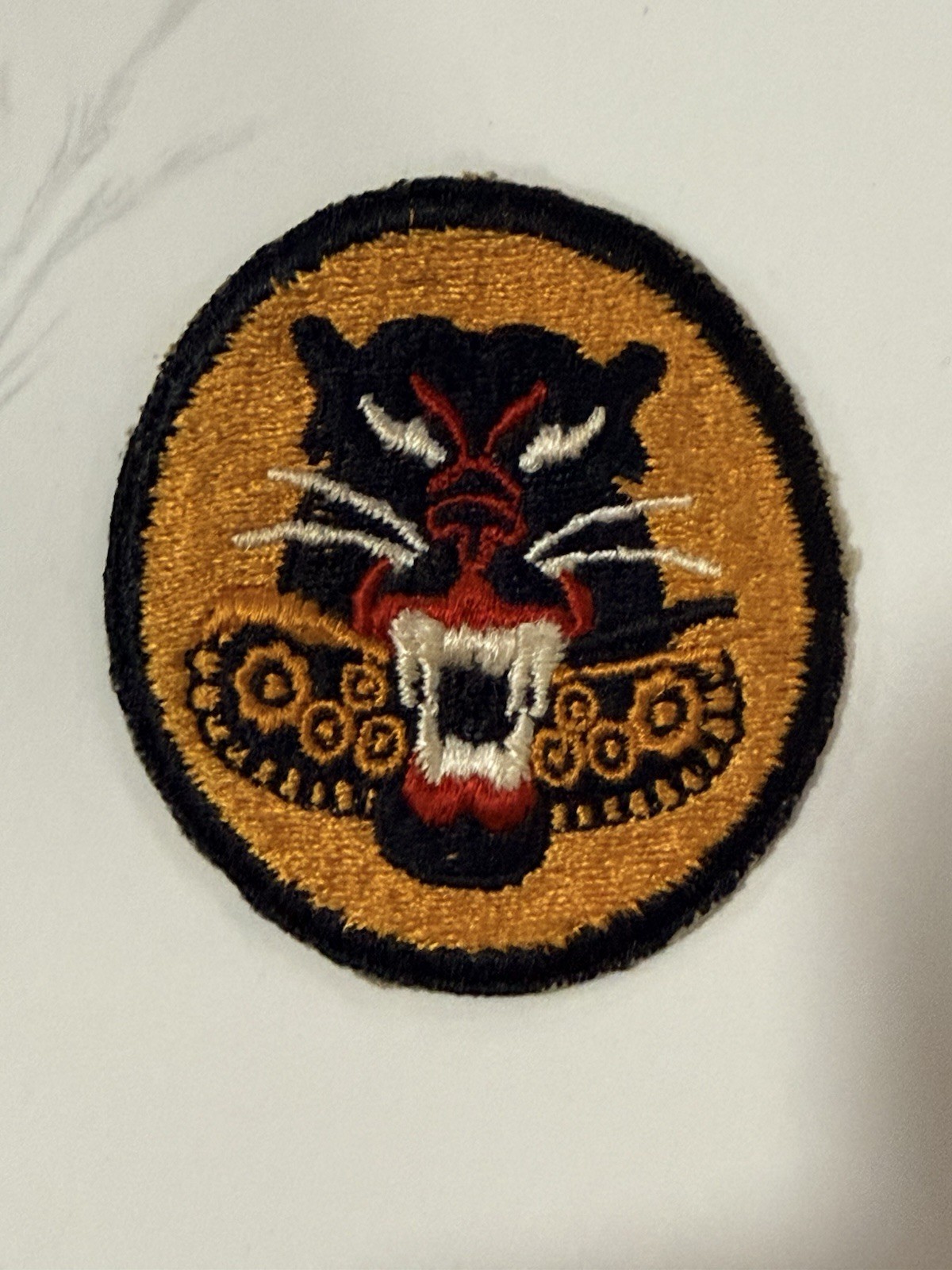 Vintage Genuine US Army Tank Destroyer Units WWII WW2  2.5” Patch Military Patch