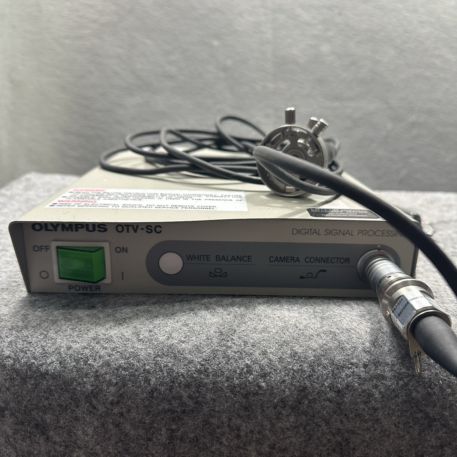 Olympus Laparoscope Camera Head & AR-T10E OTV-SC System MAJ-554 Coupler Bundle