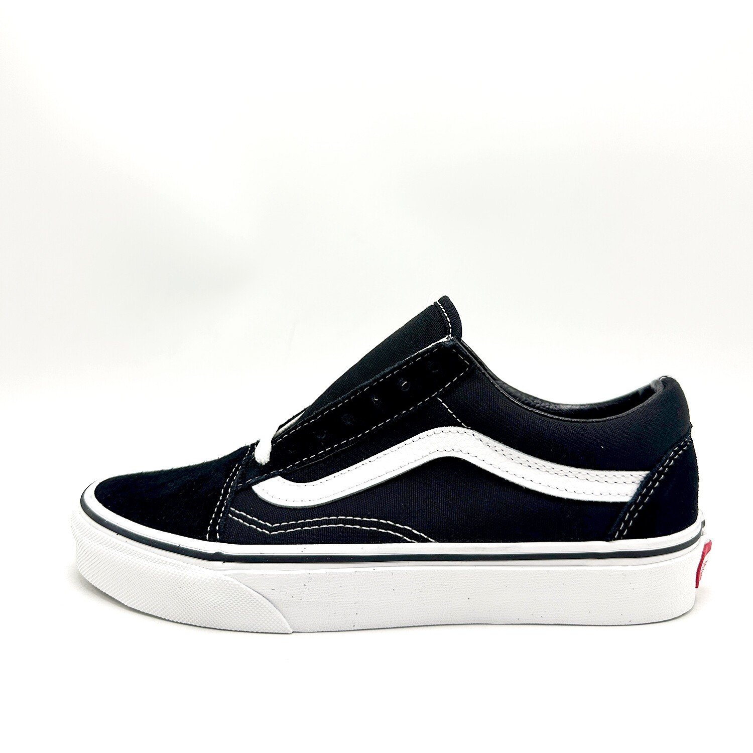 *NEW* Unisex VANS OLD SKOOL Skate Shoes Black / White (VN000D3HY28)