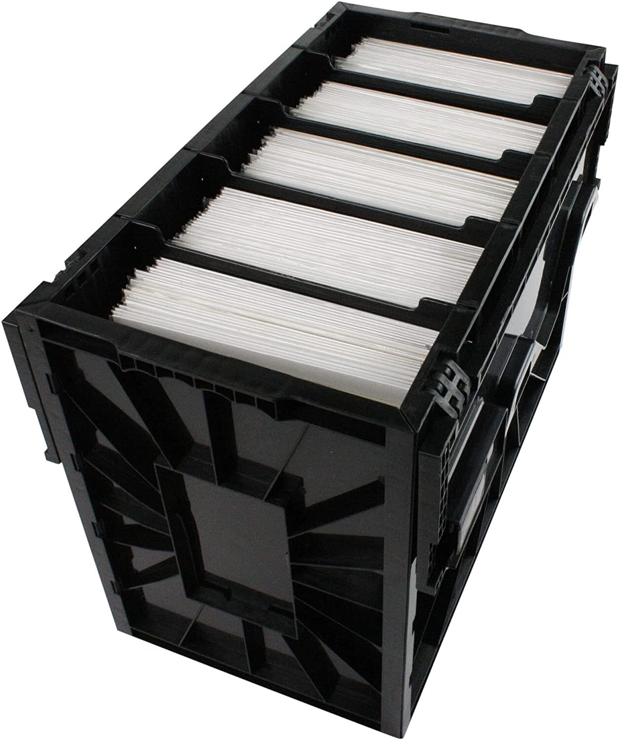 5 BCW Short Comic Book Storage Box Bin Plastic Heavy Duty Stackable Durable Safe