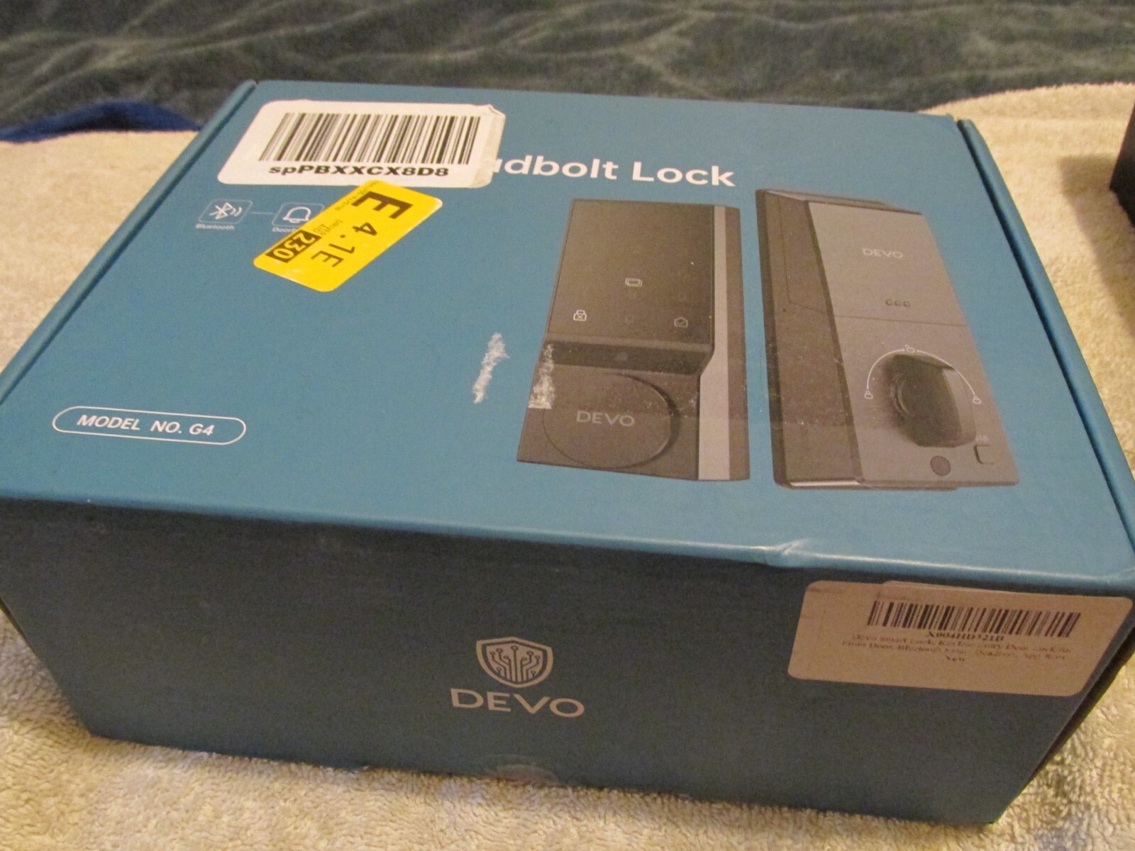 New SEALED BOX Devo G4 Smart door Lock Keyless Entry Bluetooth Deadbolt App