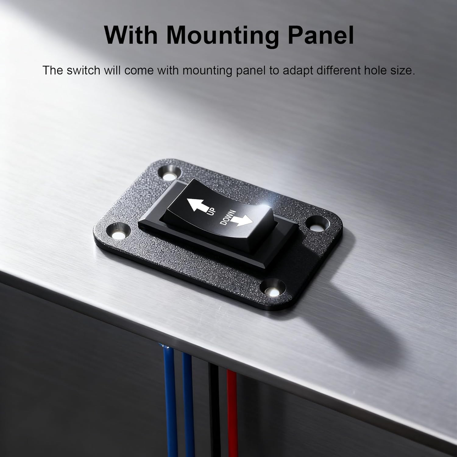UP down Momentary Reverse Polarity Switch, 12V 30A DPDT, Polarity Reversing