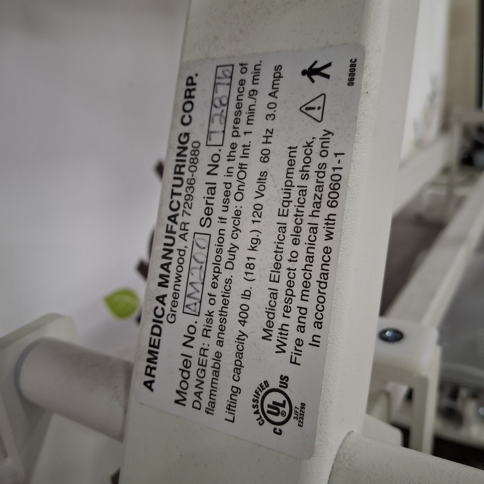 Armedica AM200 Treatment Table
