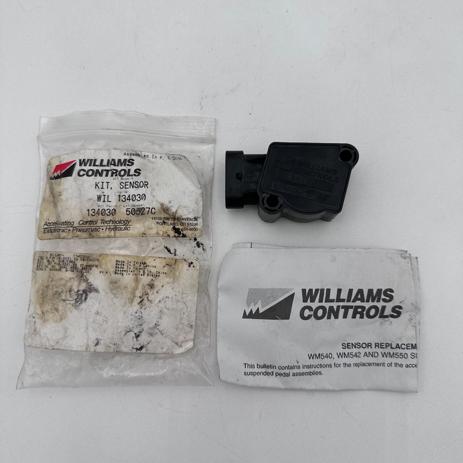 GENUINE WILLIAMS CONTROLS, 134030 TPS PEDAL SENSOR  Throttle Position