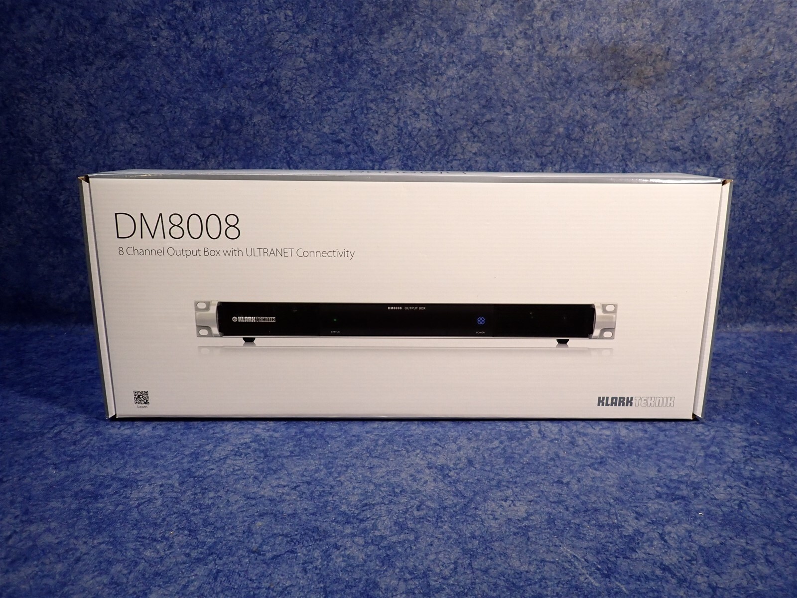 NEW Klark Teknik DM8008 8 Channel Output Box w/ ULTRANET Connectivity 1 RU