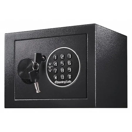 Sentry Safe X014e Security Safe, With Digital 8.1 Lb, 0.14 Cu Ft, Steel