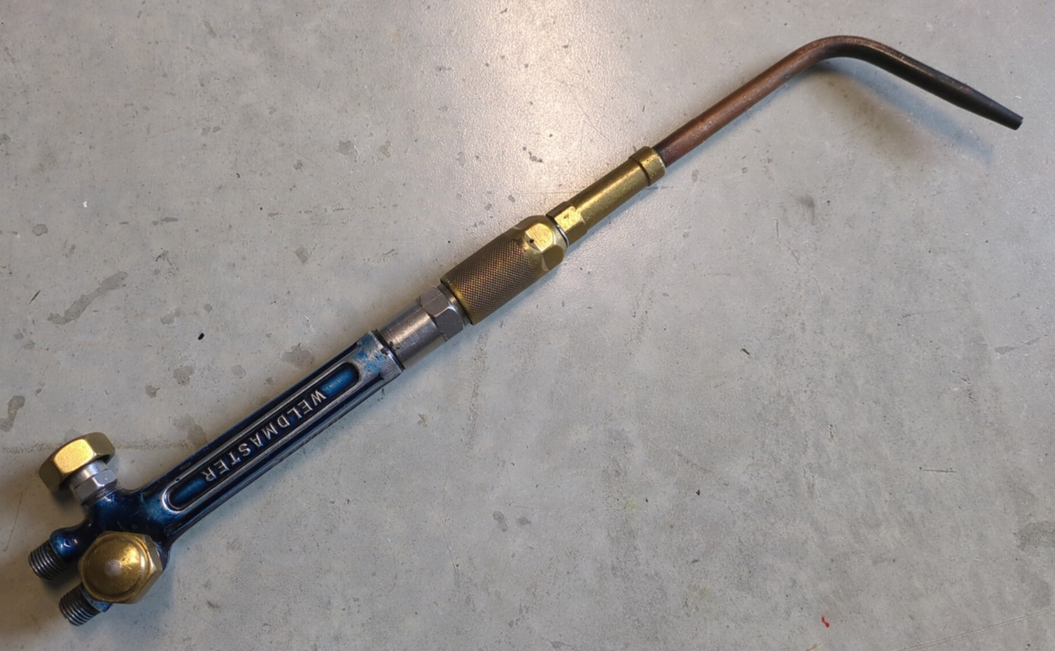 Vintage Meco Weldmaster Oxy-Acetylene Welding Torch Handle & Tip