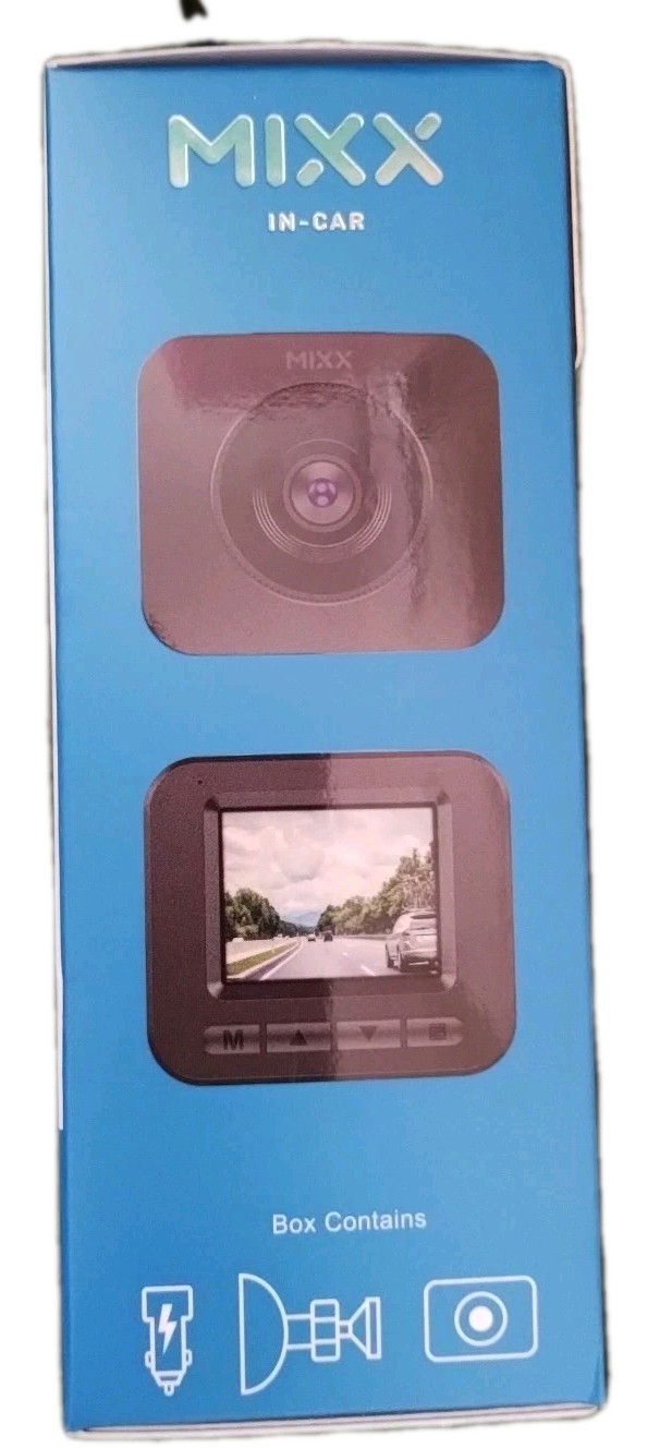 Mixx MDC1-72-BK-405 Dashcam1 720P In Car Dash Camera